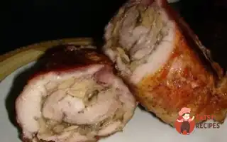 М'яСний Рулет З Грибами