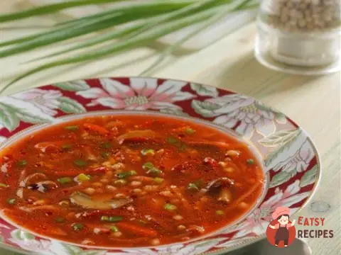 Борщ із гречаною крупою