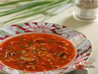 Борщ із гречаною крупою
