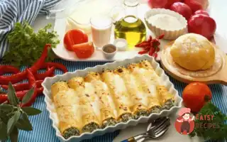 Листкові Трубочки З Начинкою Із Сиру Та Шпинату