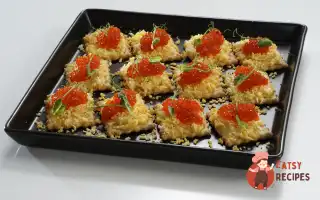 Крекери З Сиром Та Ікрою