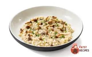 Різотто З Перловки З Грибами