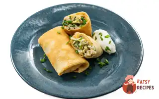 Млинці З Цибулею Та Яйцем