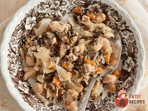 Ледачі голубці з куркою, в духовці