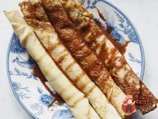 Млинці з шоколадом та лікером