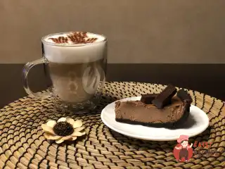 Чізкейк із гірким шоколадом