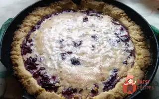 Флан З Лісовими Ягодами Та Мигдалем