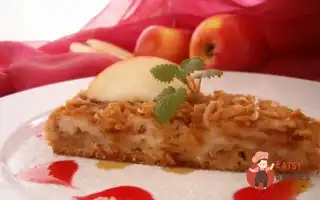 Пісочний Яблучний Пиріг З Медом