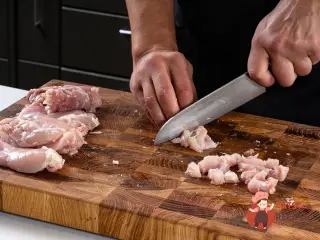Крок 4: Картопляна запіканка з лисичками та куркою