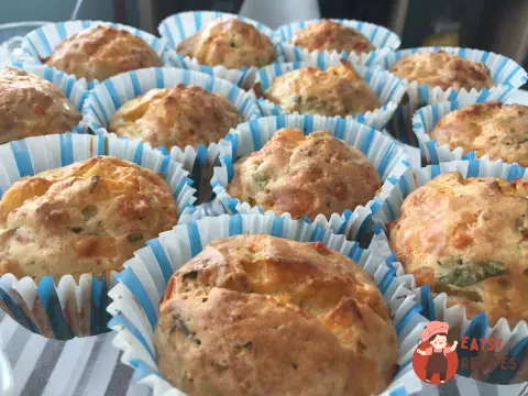 Курячі мафіни з сиром