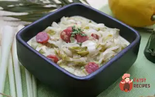 Смажена Ковбаса З Капустою