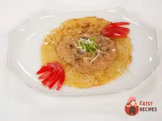 Драник із грибним соусом