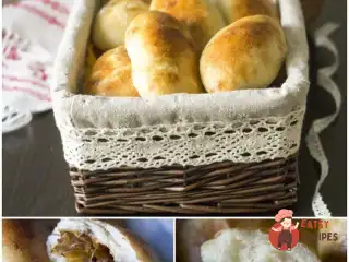 Тістечка з квашеною капустою