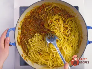 Крок 5: Спагетті болоньєзе
