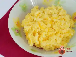 Пшоняна каша з гарбузом на молоці