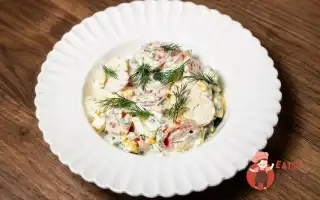 Весняний салат від сестер Авериних