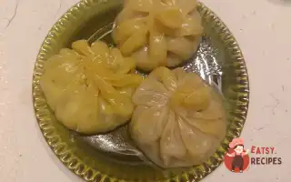 Домашні хінкалі з готового тіста на парі