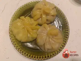 Домашні хінкалі з готового тіста на парі