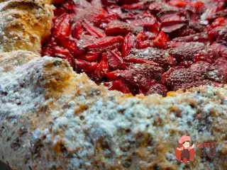 Галета з полуницею