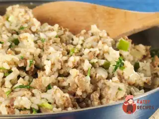 Фарш м'ясний з рисом
