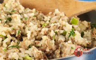 Фарш М'яСний З Рисом