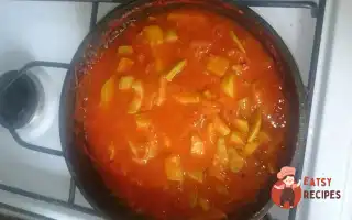 Кабачкова Ікра Із Солодким Перцем
