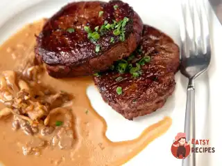 Філе-міньйон з грибами