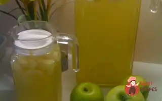 Яблучний Напій З Лимоном