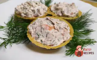 Начинка Для Тарталеток Із Червоною Рибою Та Вершковим Сиром