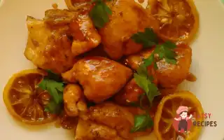 Лимонна Курка Під Соусом