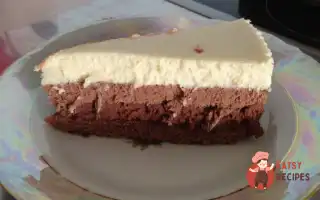 Торт-Мус «Три Шоколади» З Вершковим Лікером