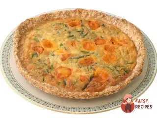 Пиріг зі спаржі та сиру