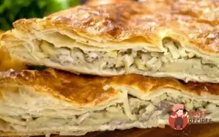 Соковитий Пиріг З Куркою З Листкового Тіста