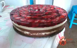 Торт «Три Шоколади» З Вершками
