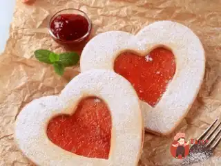 Малиново-лимонні серця