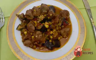 Рагу З Баранини З Баклажанами