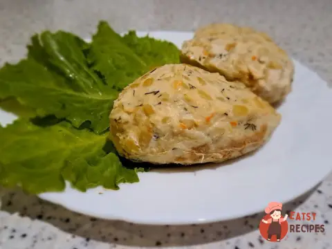 Курячі котлети з булгуром, запечені в духовці