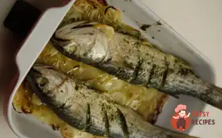 Запечена Кефаль