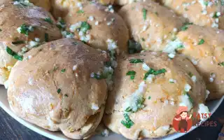 Булочки З Морквою На Сироватці З Часниковим Маслом