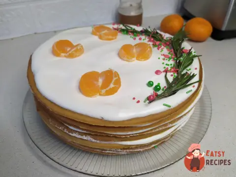 Медівник у стилі Naked Cake