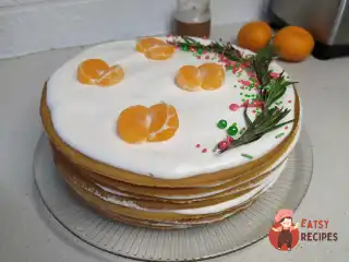 Медівник у стилі Naked Cake