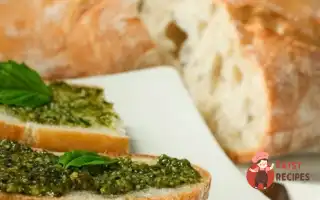 Гренки Із Соусом Песто