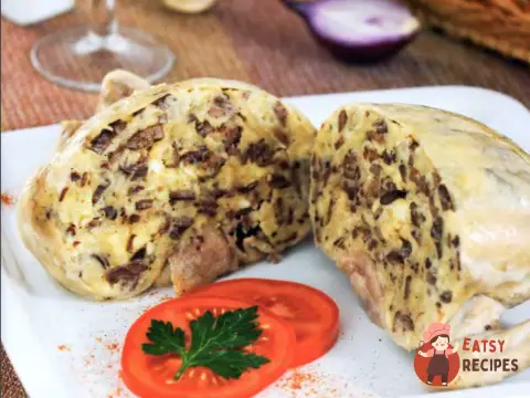 Гефілте-гелзеле (фарширована куряча шийка)