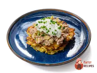 Драники з печінкою тріски