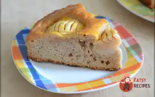Німецький Яблучний Пиріг З Корицею Та Абрикосовим Джемом
