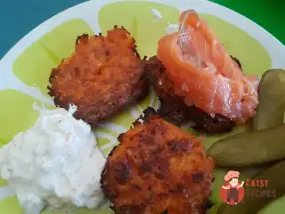 Морквяно-сирні оладки