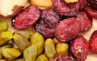 Закуска З Фісташок Та Сушеної Вишні