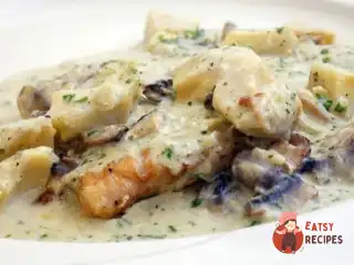 Фрікасе з курки зі зморшками