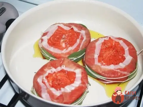 Медальйони з лосося