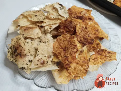 Чіпси з лаваша з паприкою та прованськими травами